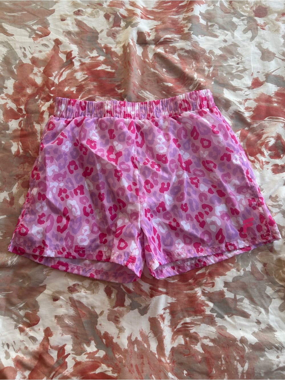 Fila Leopard-Print Shorts